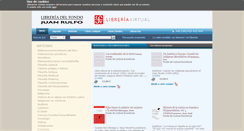 Desktop Screenshot of libreriajuanrulfo.com